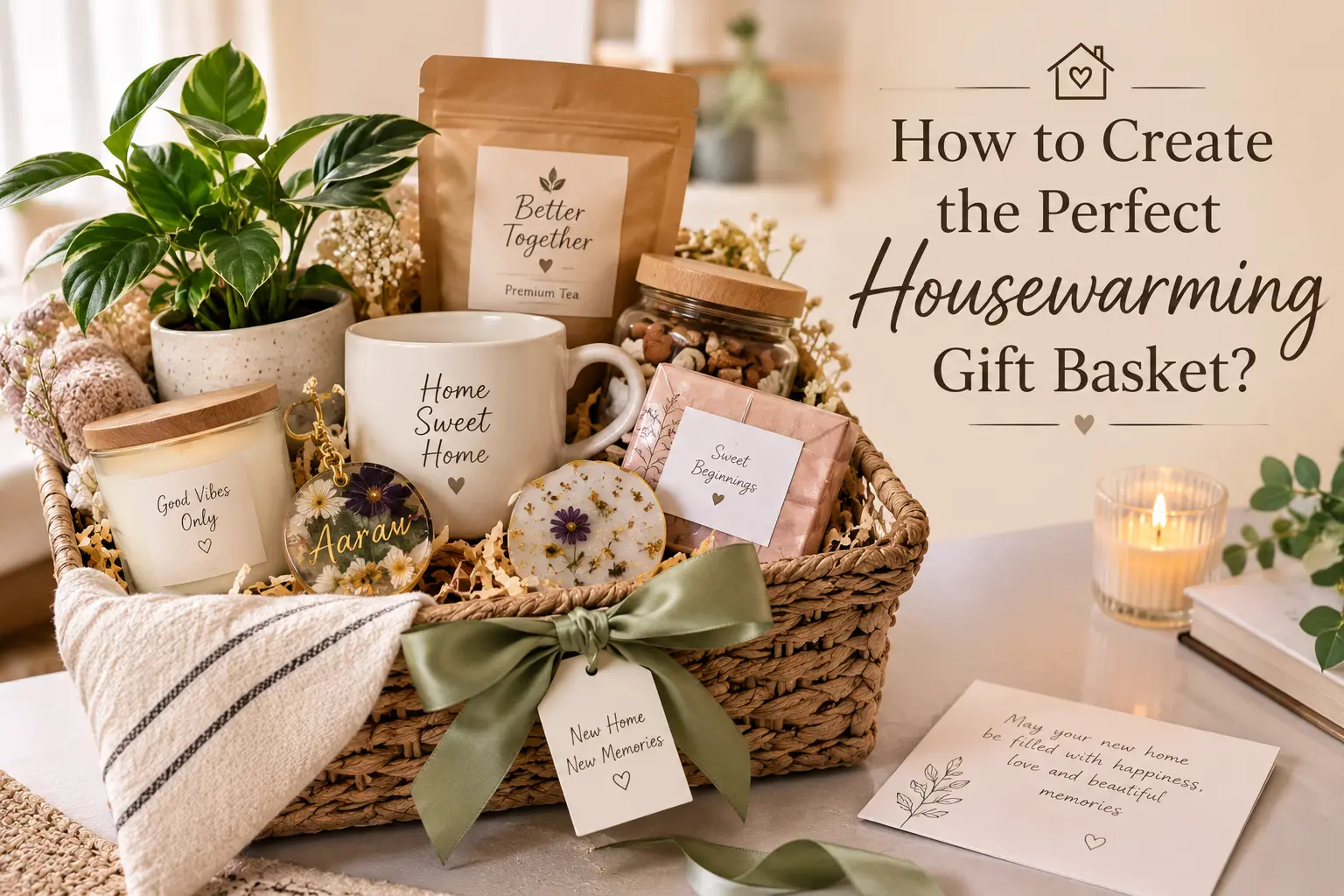How to Create the Perfect Housewarming Gift Basket?